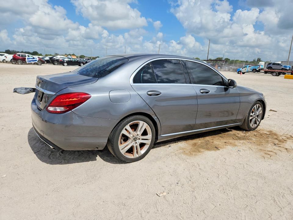 2018 Mercedes-benz C მანქანა იყიდება აუქციონზე, vin: WDDWF4JB5JR415009, აუქციონის ნომერი: 58457276
