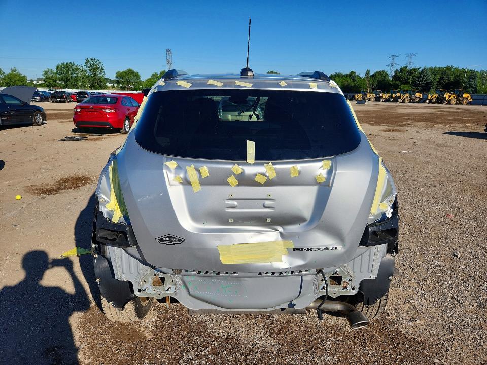57691296 :رقم المزاد ، KL4CJASB5KB709085 vin ، 2019 Buick Encore مزاد بيع