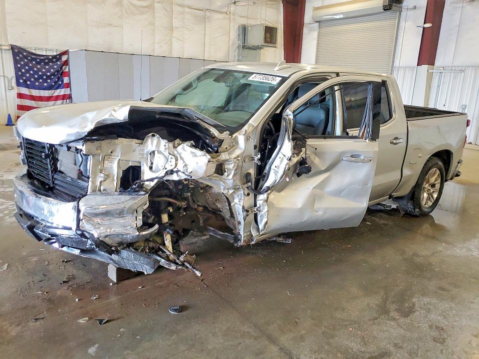 2022 Chevrolet Silverado Ltd მანქანა იყიდება აუქციონზე, vin: 1GCUYGED7NZ139320, აუქციონის ნომერი: 57735626
