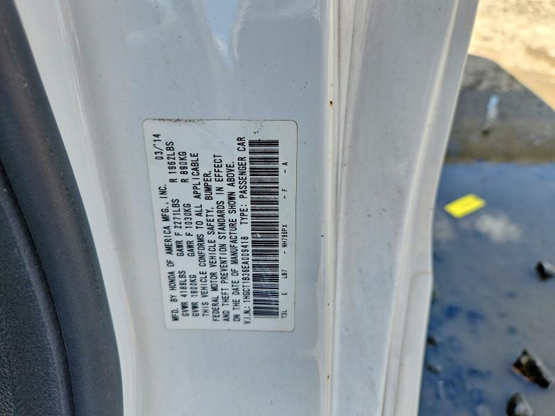 Aukcja sprzedaży 2014 Honda Accord, vin: 1HGCT1B36EA009418, numer aukcji: 58355566