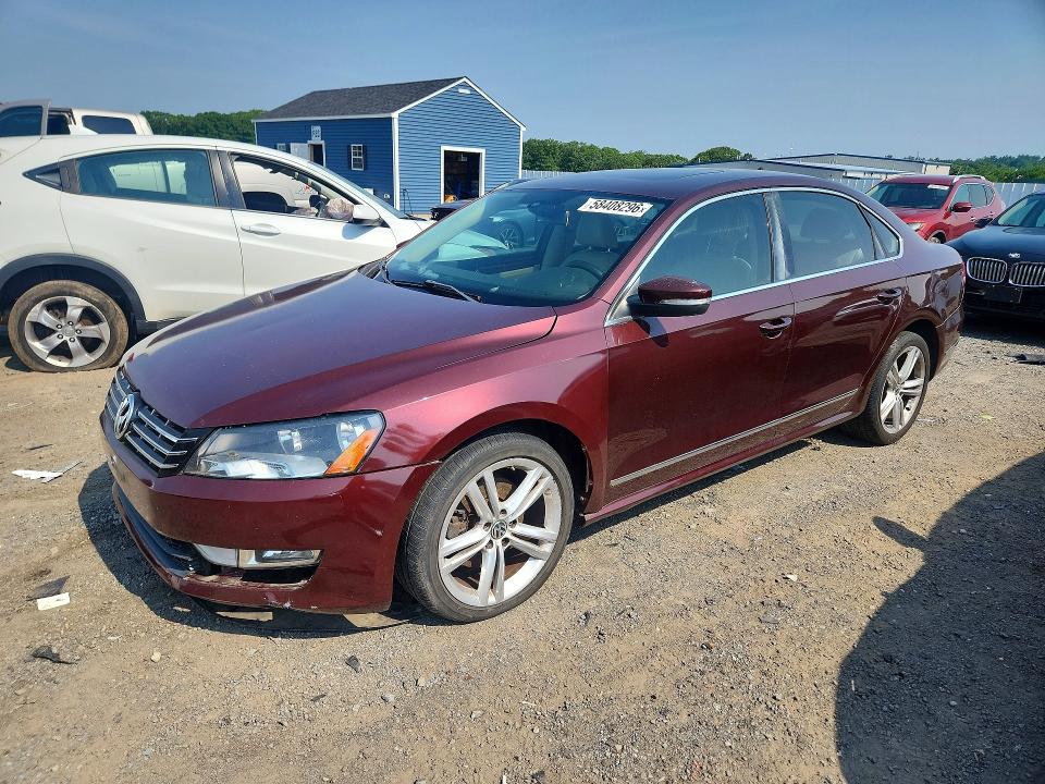 2013 Volkswagen Passat მანქანა იყიდება აუქციონზე, vin: 1VWCM7A39DC026309, აუქციონის ნომერი: 58408296
