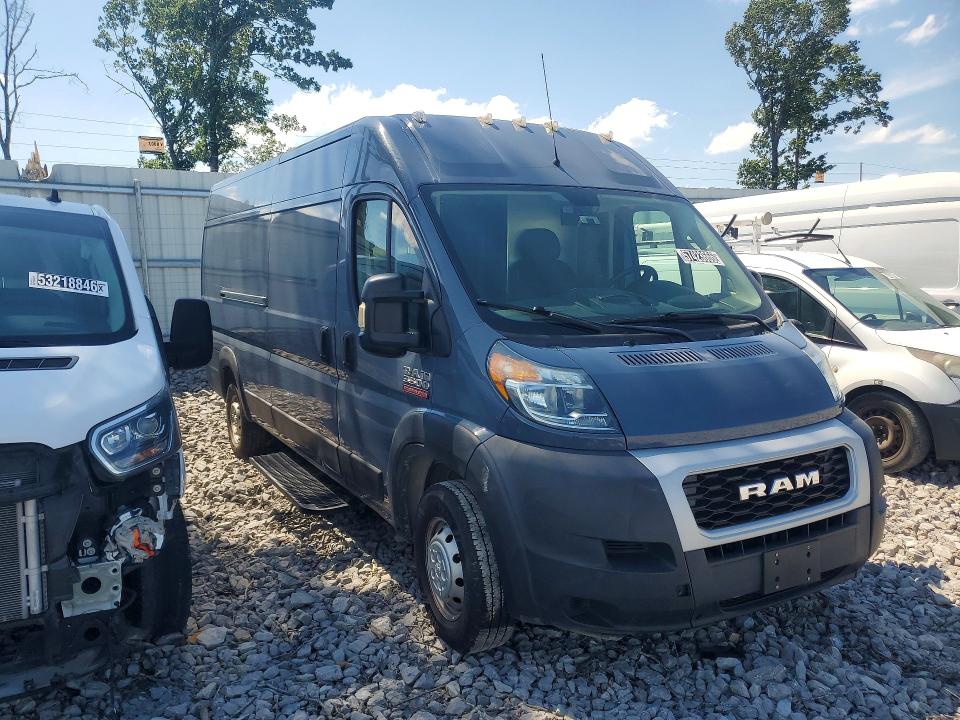 59881886 :رقم المزاد ، 3C6FRVJGXME502950 vin ، 2021 Ram Promaster 3500 مزاد بيع