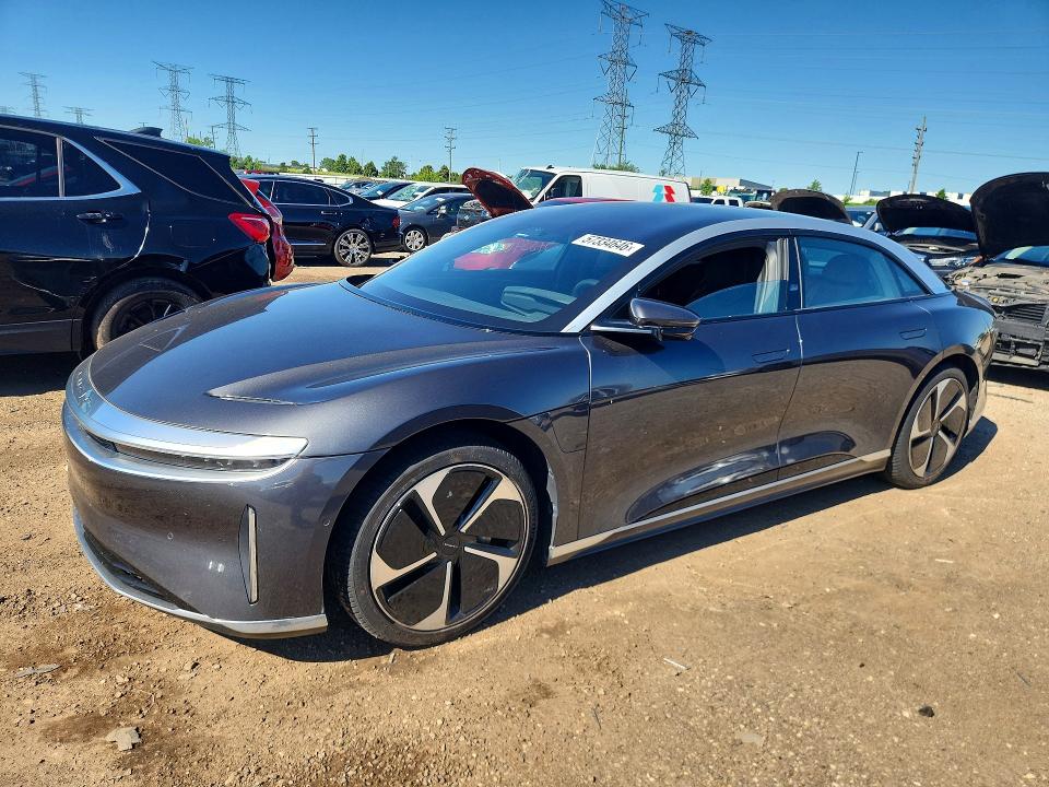 2023 Lucid Motors Air მანქანა იყიდება აუქციონზე, vin: 50EA1TEA5PA005814, აუქციონის ნომერი: 57334646