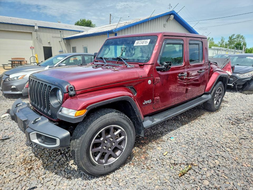 Aukcja sprzedaży 2022 Jeep Gladiator, vin: 1C6HJTFG5NL123294, numer aukcji: 58724816