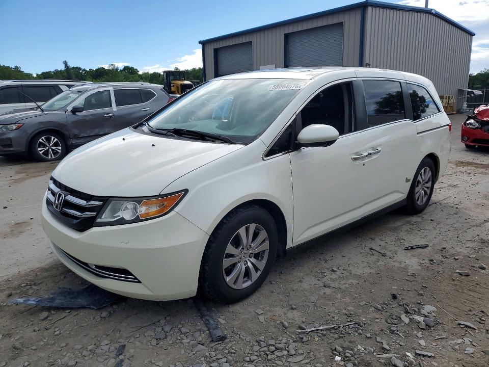 58064576 :رقم المزاد ، 5FNRL5H61EB043744 vin ، 2014 Honda Odyssey مزاد بيع