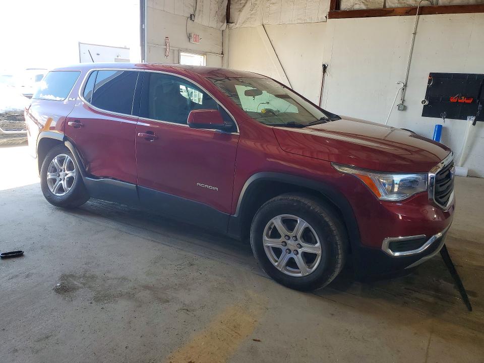 55222296 :رقم المزاد ، 1GKKNKLA8KZ294003 vin ، 2019 Gmc Acadia مزاد بيع