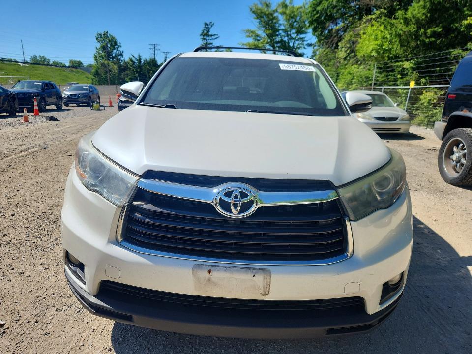 Aukcja sprzedaży 2015 Toyota Highlander, vin: 5TDBKRFH6FS088692, numer aukcji: 55752456