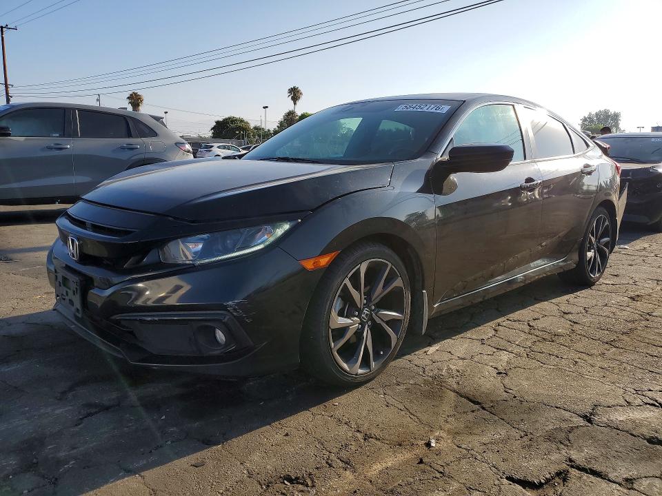Auction sale of the 2019 Honda Civic, vin: 2HGFC2F84KH594215, lot number: 58452176