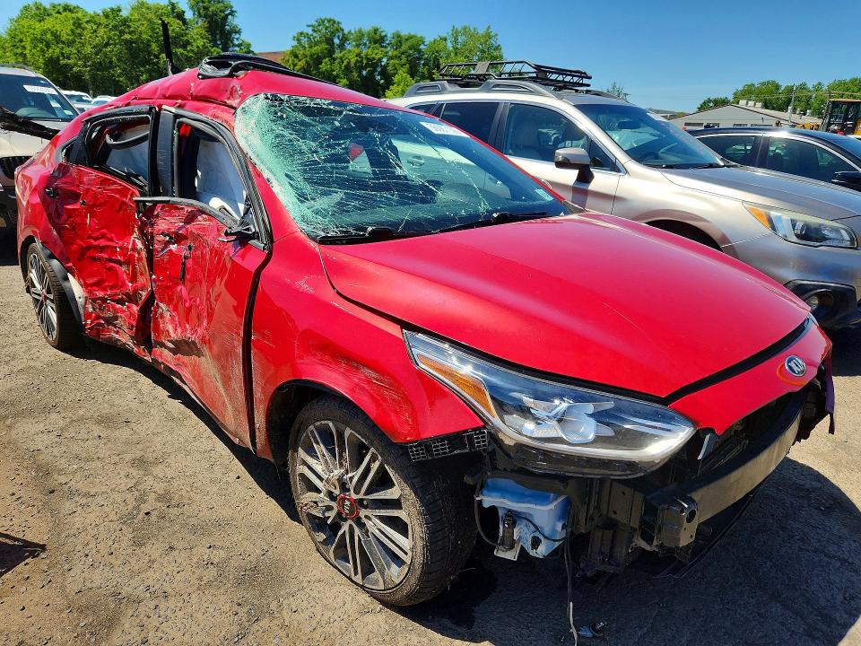 2021 Kia Forte მანქანა იყიდება აუქციონზე, vin: 3KPF44AC5ME417433, აუქციონის ნომერი: 56067106