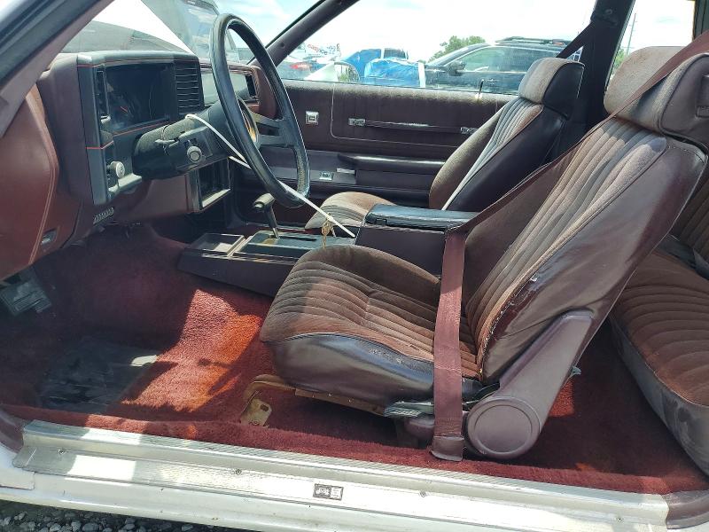 1987 Chevrolet Monte Carlo მანქანა იყიდება აუქციონზე, vin: 1G1GZ11G4HP131739, აუქციონის ნომერი: 58815176