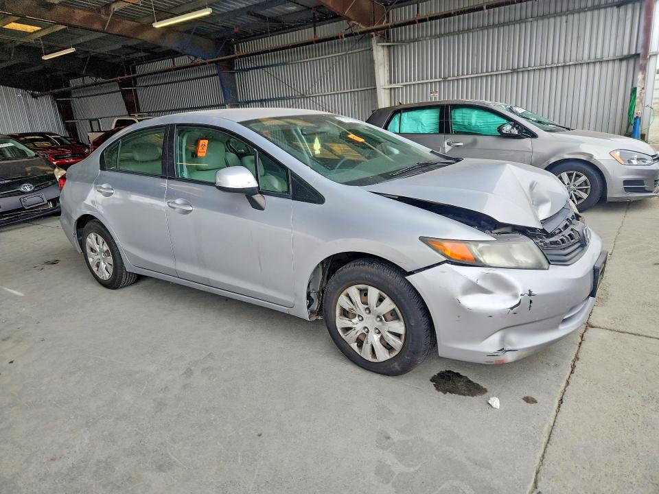 57628536 :رقم المزاد ، 2HGFB2F51CH562770 vin ، 2012 Honda Civic مزاد بيع