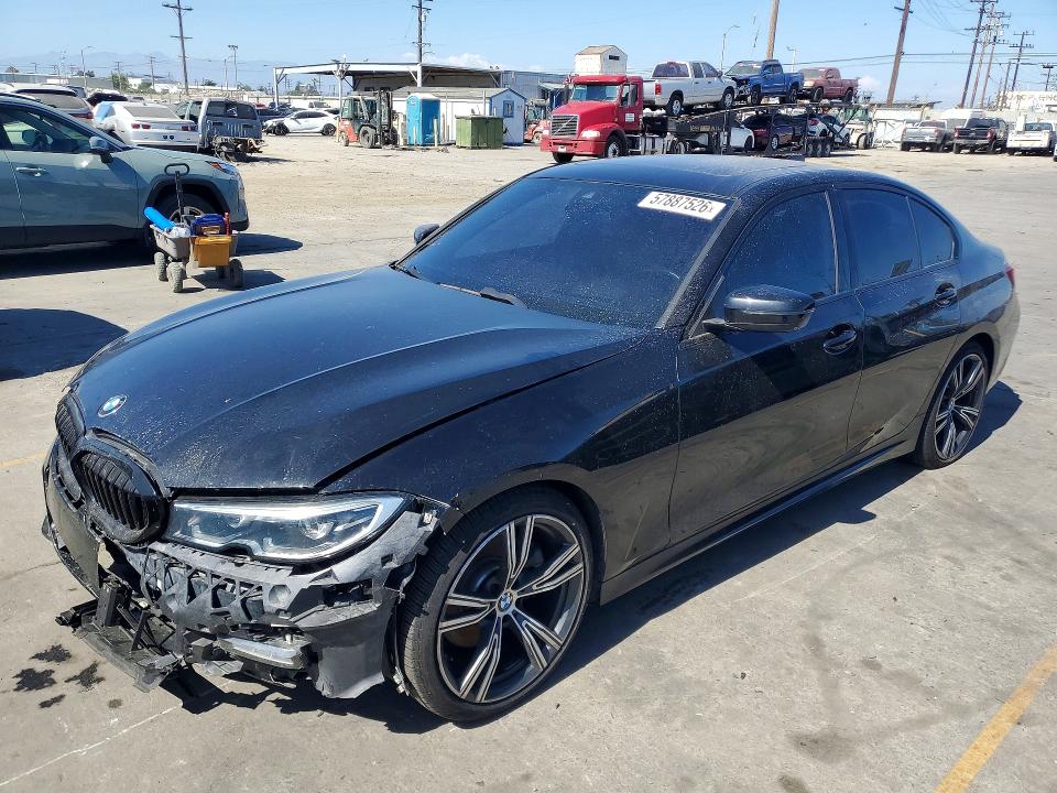 2021 Bmw 330xi მანქანა იყიდება აუქციონზე, vin: 3MW5R7J04M8B86718, აუქციონის ნომერი: 57887526