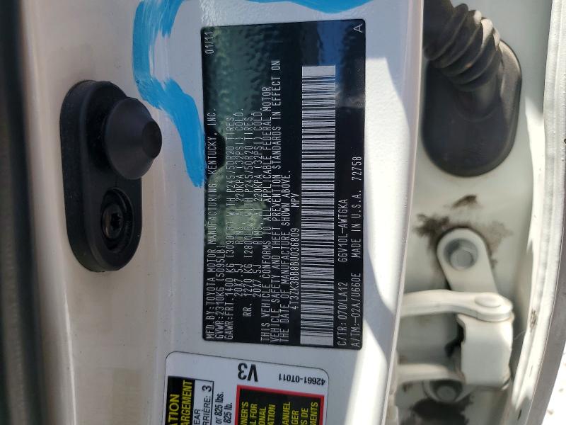 56104346 :رقم المزاد ، 4T3ZK3BB8BU036809 vin ، 2011 Toyota Venza مزاد بيع