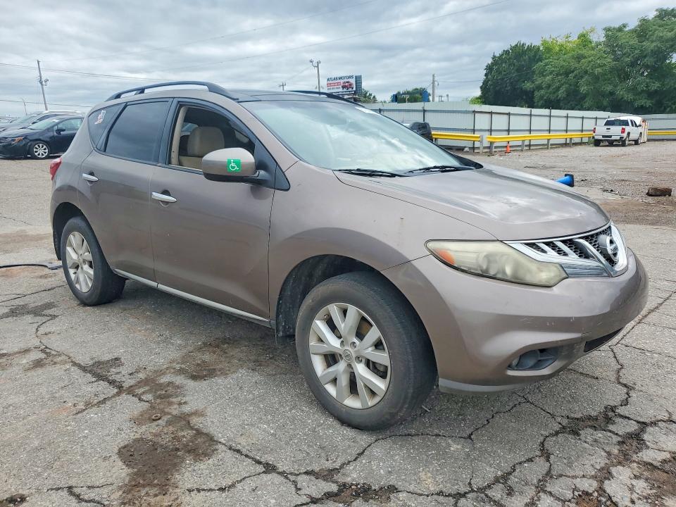 Auction sale of the 2011 Nissan Murano, vin: JN8AZ1MU0BW063035, lot number: 57086486