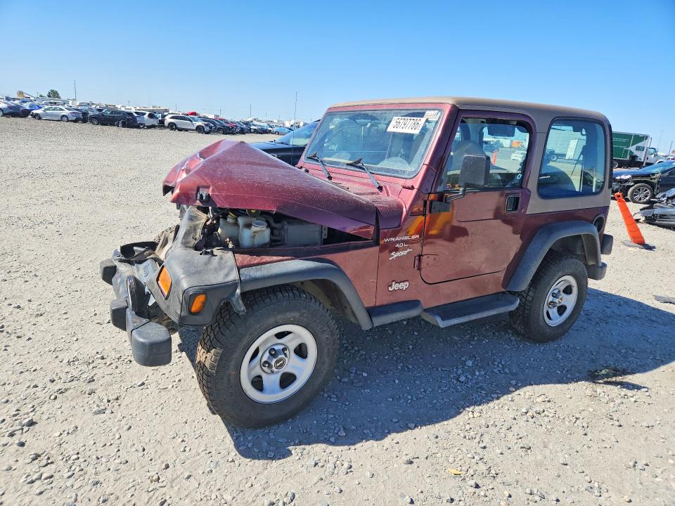 Aukcja sprzedaży 2001 Jeep Wrangler / Tj, vin: 1J4FA49S41P316314, numer aukcji: 56797786