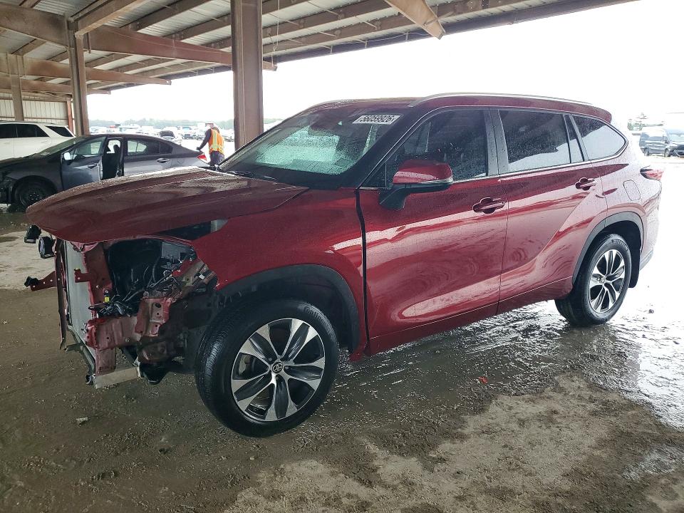 56059926 :رقم المزاد ، 5TDKDRAH6RS547502 vin ، 2024 Toyota Highlander مزاد بيع