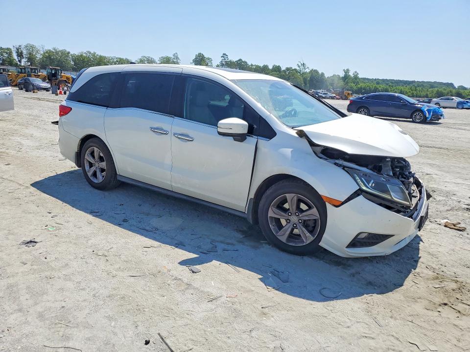 57144376 :رقم المزاد ، 5FNRL6H78LB033336 vin ، 2020 Honda Odyssey مزاد بيع