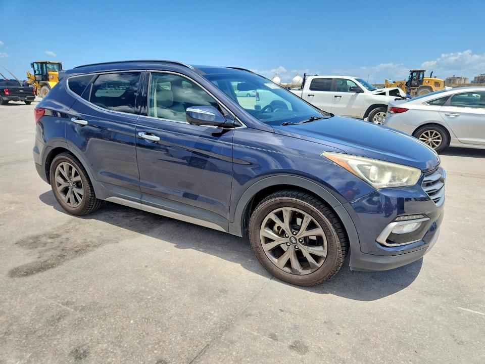 59223906 :رقم المزاد ، 5XYZW4LA9HG486766 vin ، 2017 Hyundai Santa Fe Sport مزاد بيع