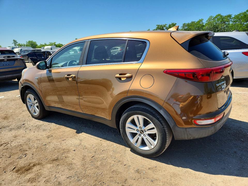 2017 Kia Sportage მანქანა იყიდება აუქციონზე, vin: KNDPMCAC1H7033248, აუქციონის ნომერი: 55938646