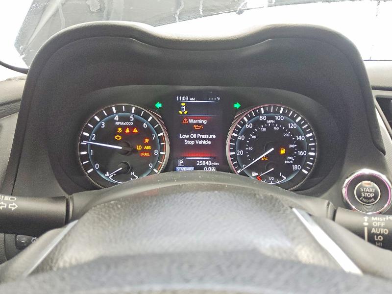 54114836 :رقم المزاد ، JN1EV7BP0RM601718 vin ، 2024 Infiniti Q50 مزاد بيع
