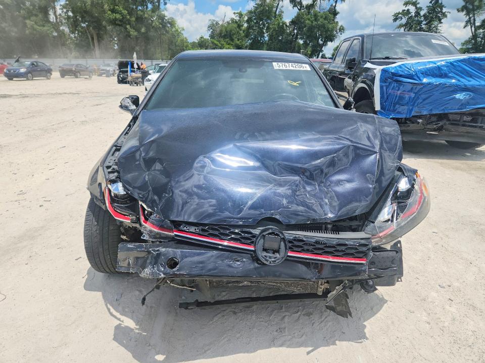 57674206 :رقم المزاد ، 3VW6T7AU8KM020313 vin ، 2019 Volkswagen Gti مزاد بيع