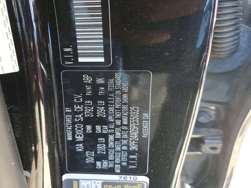 Aukcja sprzedaży 2023 Kia Forte, vin: 3KPF24AD5PE550325, numer aukcji: 57747776