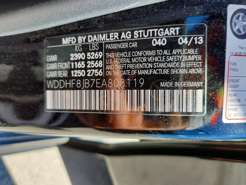 Продаж на аукціоні авто 2014 Mercedes-benz 350, vin: WDDHF8JB7EA803119, номер лоту: 57239626