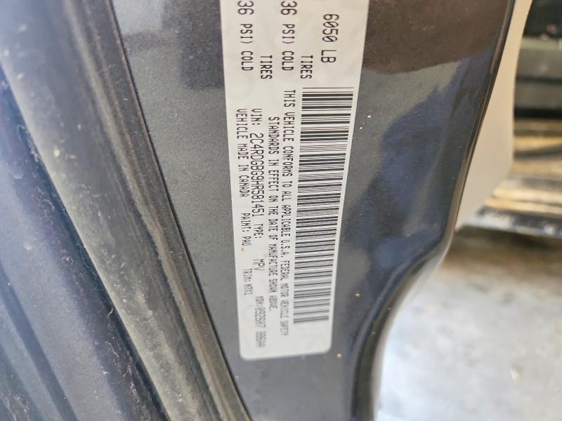 Продажа на аукционе авто 2017 Dodge Grand Caravan, vin: 2C4RDGBG9HR581451, номер лота: 56815366