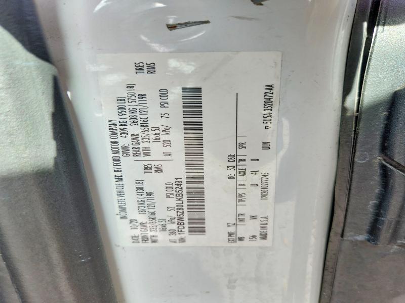 55564716 :رقم المزاد ، 1FDBW5Z80LKB52491 vin ، 2020 Ford Transit مزاد بيع