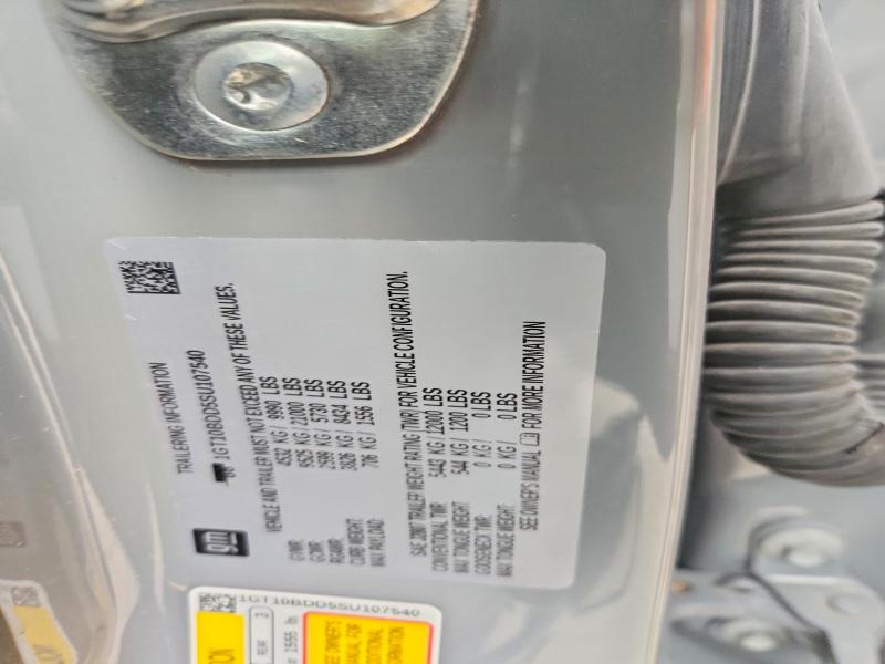 2025 Gmc Hummer Pickup მანქანა იყიდება აუქციონზე, vin: 1GT10BDD5SU107540, აუქციონის ნომერი: 57275406
