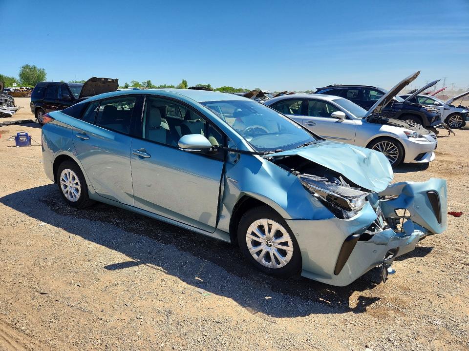 55589066 :رقم المزاد ، JTDKAMFU4M3143612 vin ، 2021 Toyota Prius مزاد بيع