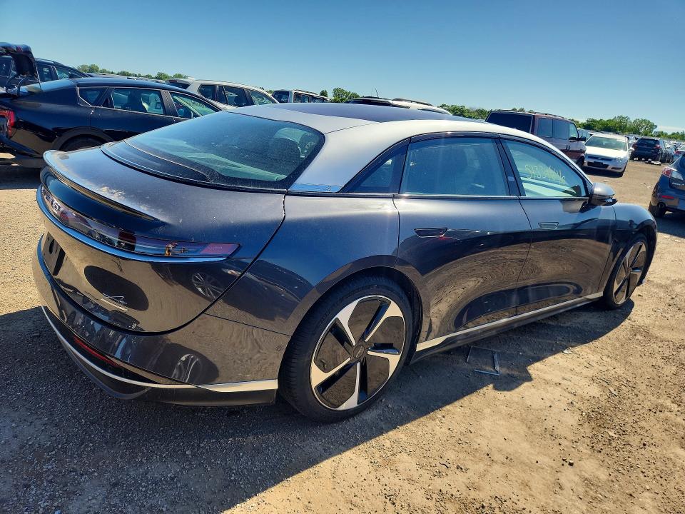 2023 Lucid Motors Air მანქანა იყიდება აუქციონზე, vin: 50EA1TEA5PA005814, აუქციონის ნომერი: 57334646