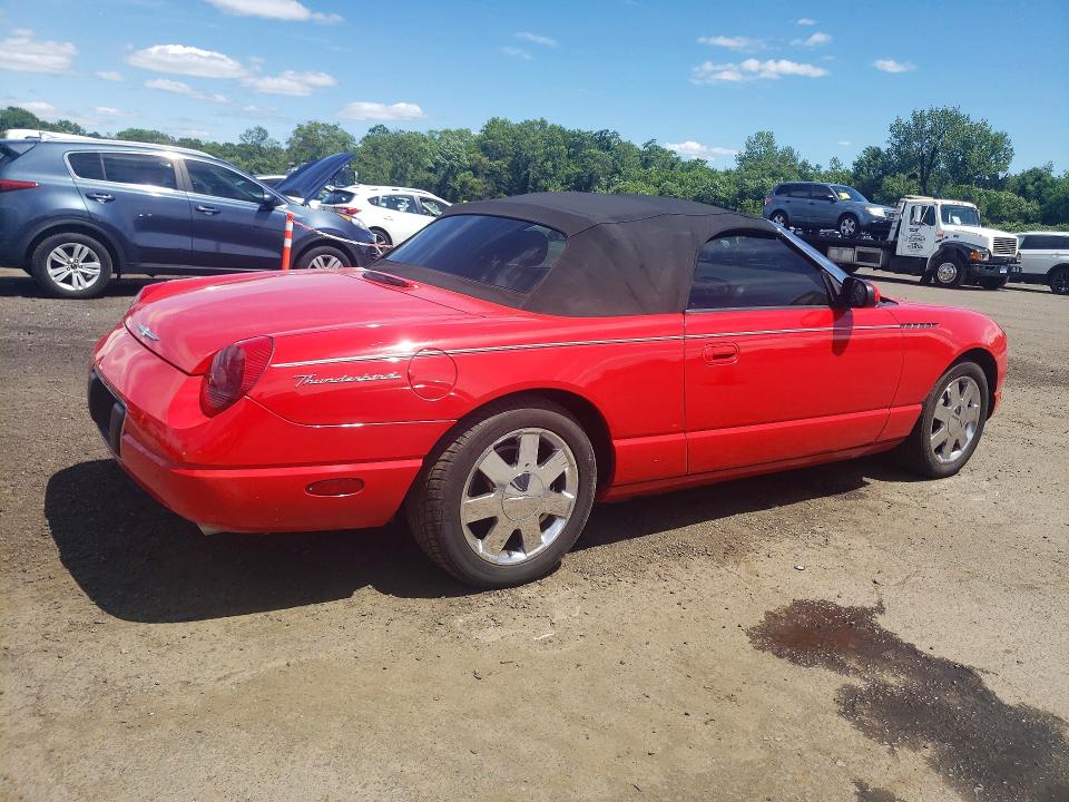2002 Ford Thunderbird მანქანა იყიდება აუქციონზე, vin: 1FAHP60A62Y122480, აუქციონის ნომერი: 57238976