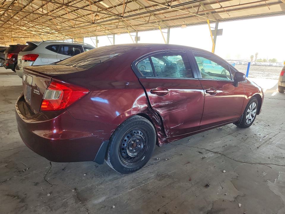 Продаж на аукціоні авто 2012 Honda Civic, vin: 2HGFB2F58CH598312, номер лоту: 58054306