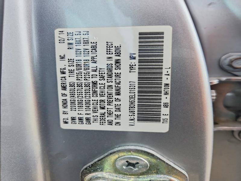 Продаж на аукціоні авто 2014 Acura Rdx, vin: 5J8TB3H53EL015317, номер лоту: 59096786