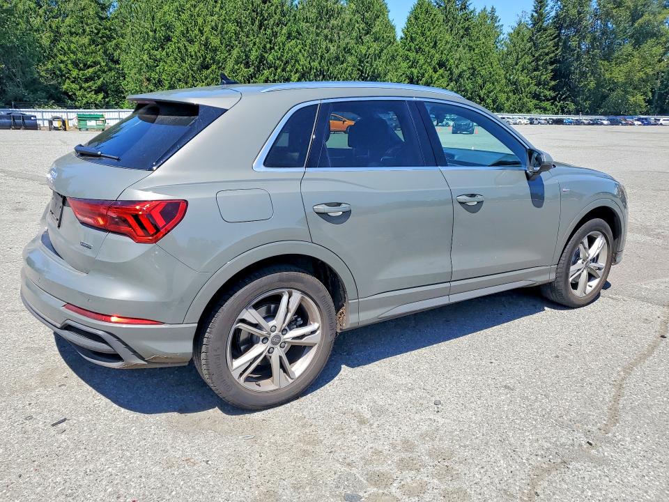 2023 Audi Q3 მანქანა იყიდება აუქციონზე, vin: WA1DECF34P1152920, აუქციონის ნომერი: 56865406