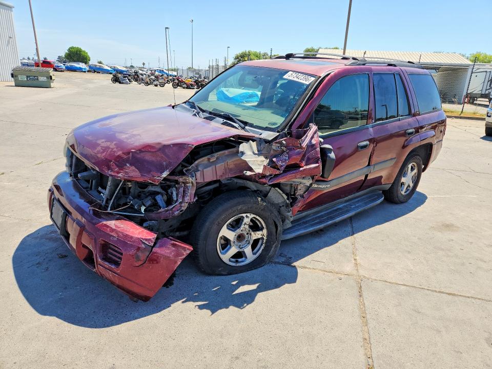 57342396 :رقم المزاد ، 1GNDS13S342352196 vin ، 2004 Chevrolet Trailblazer مزاد بيع