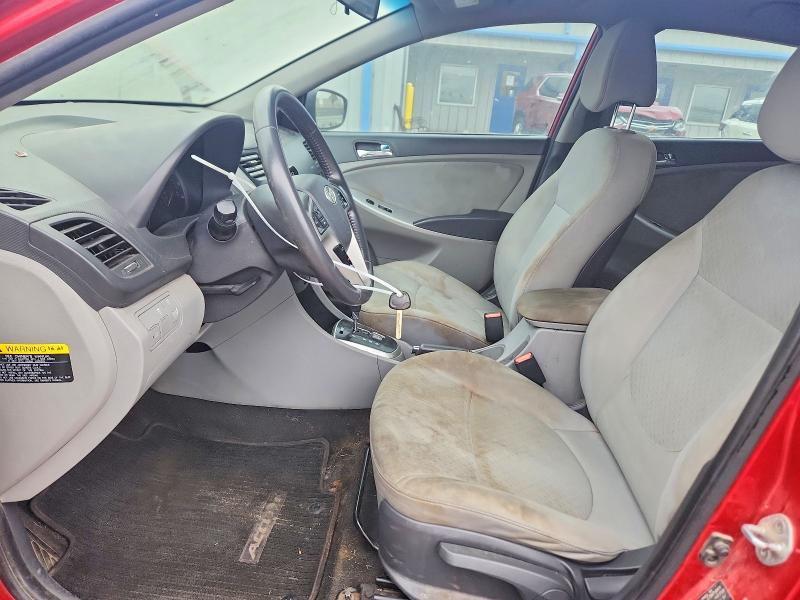 58771266 :رقم المزاد ، KMHCU5AEXEU175814 vin ، 2014 Hyundai Accent مزاد بيع