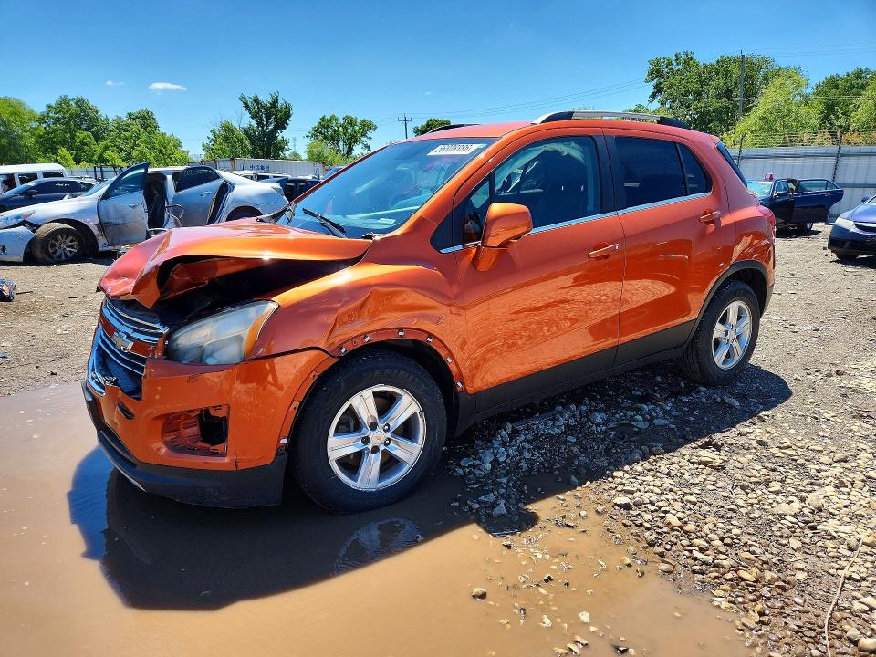 Aukcja sprzedaży 2015 Chevrolet Trax, vin: KL7CJLSB4FB127600, numer aukcji: 56808886
