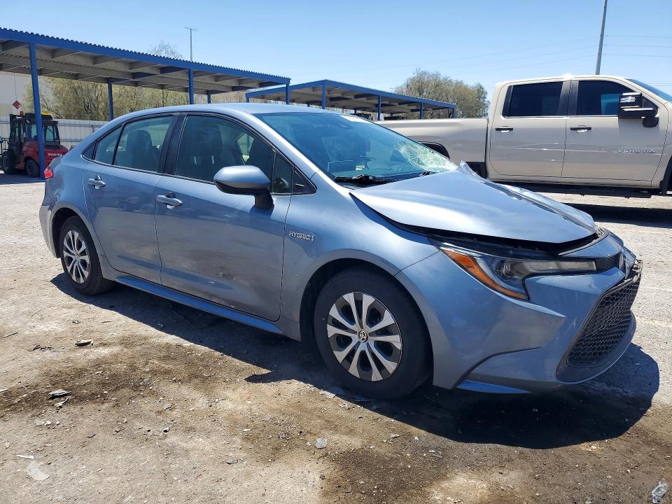 56315996 :رقم المزاد ، JTDEBRBEXLJ016489 vin ، 2020 Toyota Corolla مزاد بيع