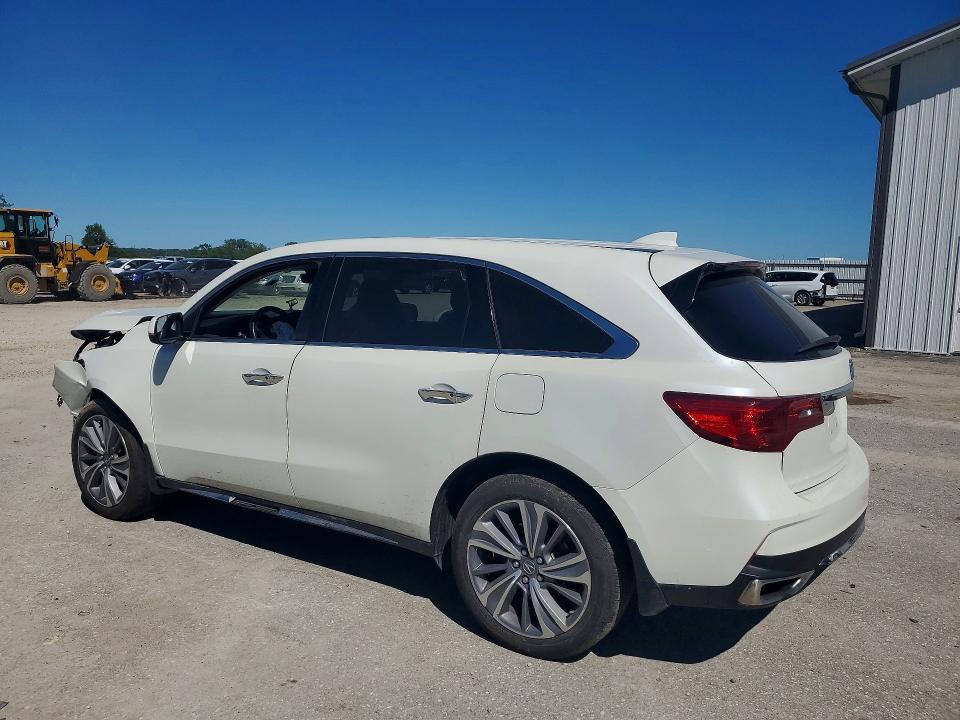 Продаж на аукціоні авто 2017 Acura Mdx, vin: 5J8YD4H53HL005347, номер лоту: 57072996