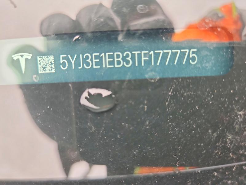 Продаж на аукціоні авто 2026 Tesla Model 3, vin: 5YJ3E1EB3TF177775, номер лоту: 58248506