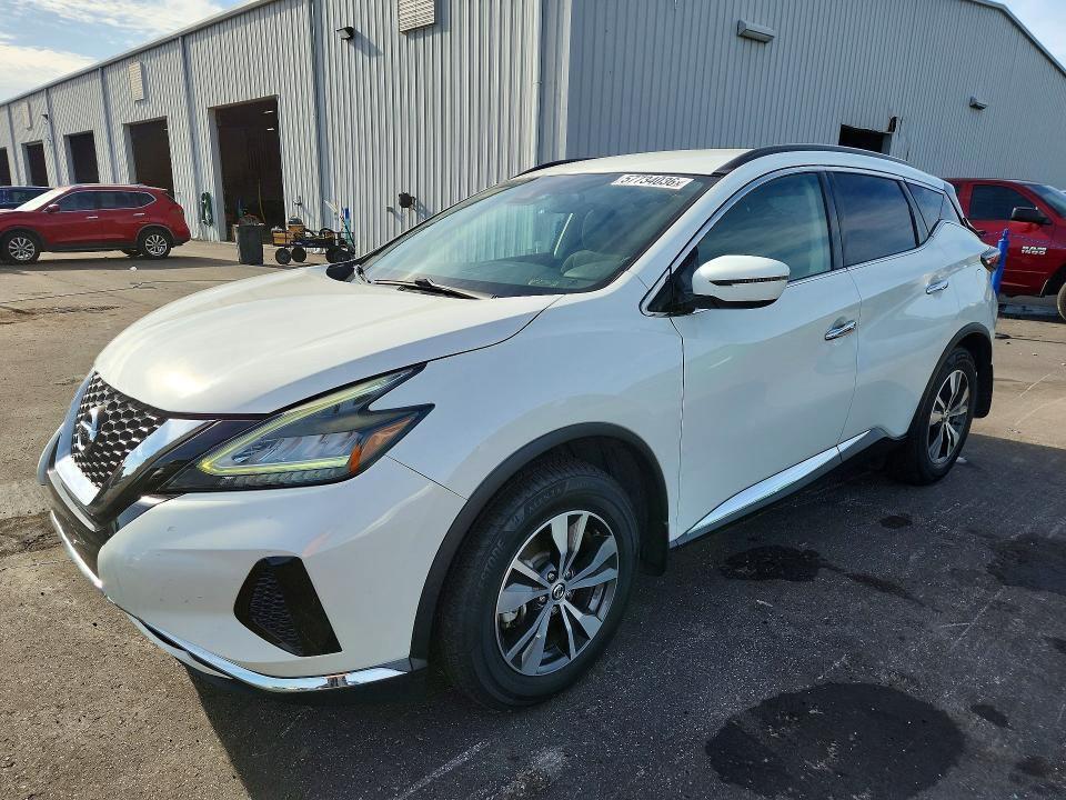Aukcja sprzedaży 2020 Nissan Murano, vin: 5N1AZ2BJ0LN130388, numer aukcji: 57734036