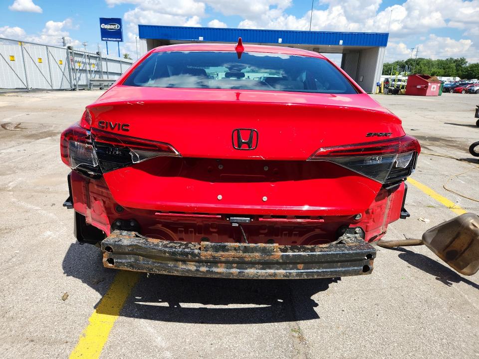 58041816 :رقم المزاد ، 2HGFE2F5XNH585524 vin ، 2022 Honda Civic مزاد بيع