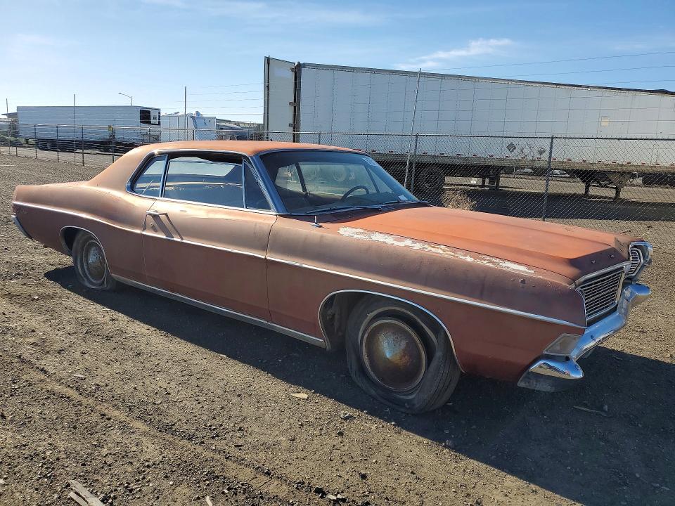 1968 Ford Galaxie 500 მანქანა იყიდება აუქციონზე, vin: 8P58F104393, აუქციონის ნომერი: 57817186