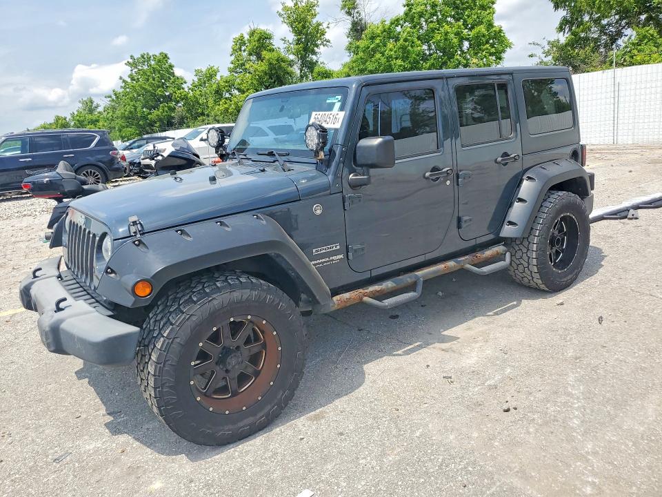 2018 Jeep Wrangler Unlimited მანქანა იყიდება აუქციონზე, vin: 1C4BJWDG8JL822786, აუქციონის ნომერი: 56404516