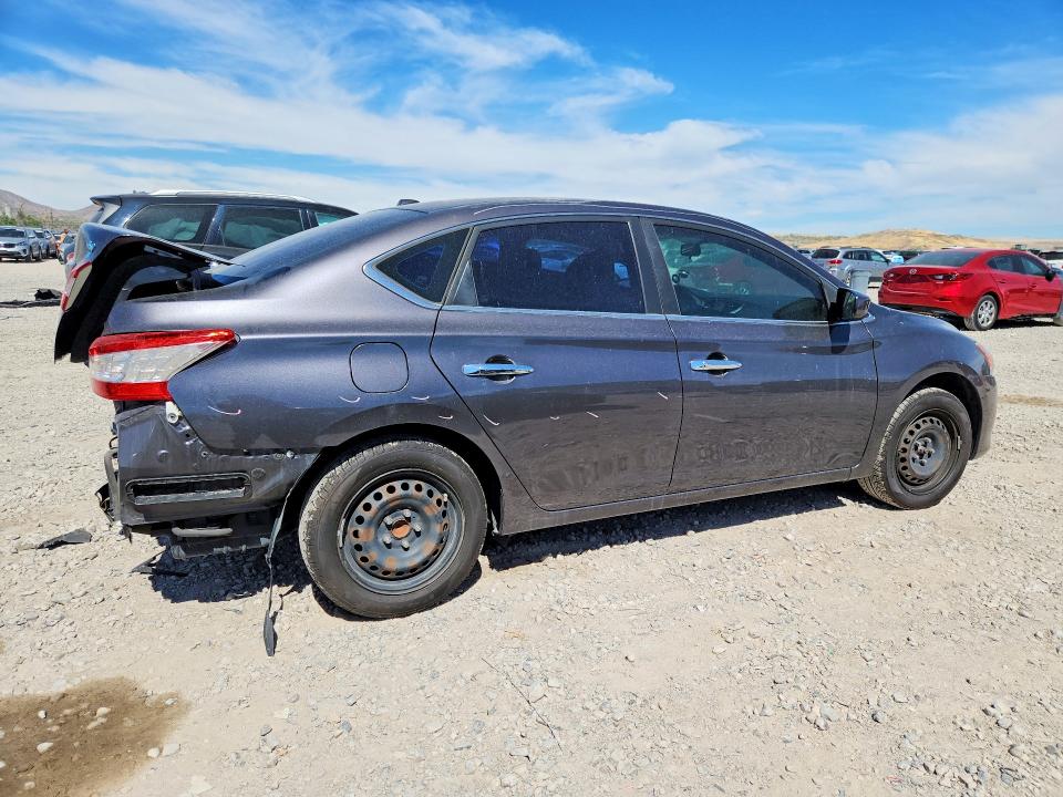 57334986 :رقم المزاد ، 3N1AB7AP6FY273447 vin ، 2015 Nissan Sentra مزاد بيع