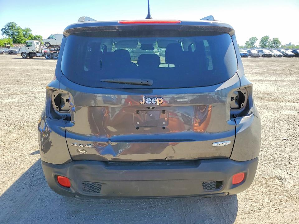 2016 Jeep Renagade მანქანა იყიდება აუქციონზე, vin: ZACCJBBT7GPD71013, აუქციონის ნომერი: 55740966
