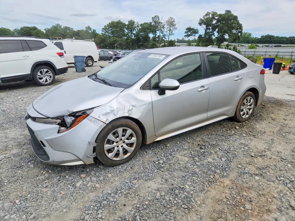57604786 :رقم المزاد ، JTDEPMAEXMJ153780 vin ، 2021 Toyota Corolla مزاد بيع