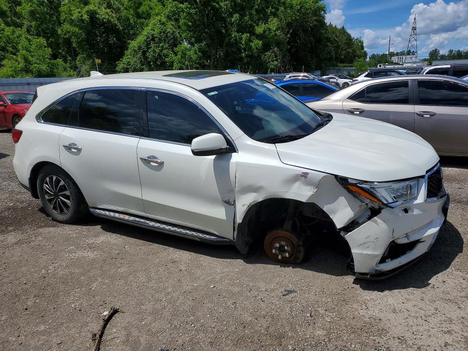57138676 :رقم المزاد ، 5FRYD4H65HB507267 vin ، 2017 Acura Mdx مزاد بيع